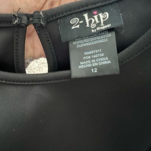 Girls Cute Black Dress